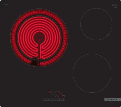 BOSCH Staklokeramička poča Serie 4| 60 cm tri kola