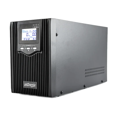 UPS GEMBIRD EG-UPS-PS2000-02, 2000 VA 1600W pure sine wave, USB, AVR, LCD