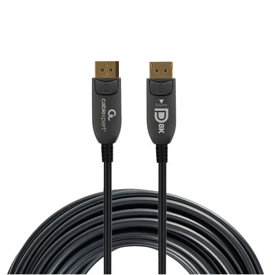 DisplayPort kabal 20m GEMBIRD, muški DisplayPort na muški DisplayPort Active Optical (AOC) 8K AOC Premium Series, CC-DP8K-AOC-20M
