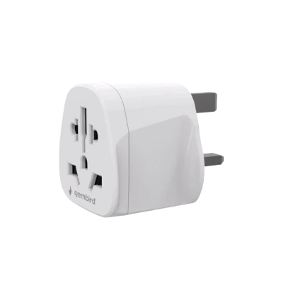 GEMBIRD univerzalni AC strujni adapter world to UK power adapter plug, 10 A, A-AC-UKMINTF