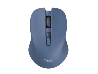 Trust Mydo silent wls miš wireless plavi, DPI 1000-1800 obje ruke, 4 tipki, tihi