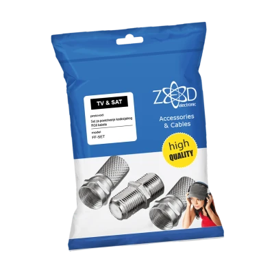 ZED electronic Set za povezivanje koaksijalnog kabla - FF-SET