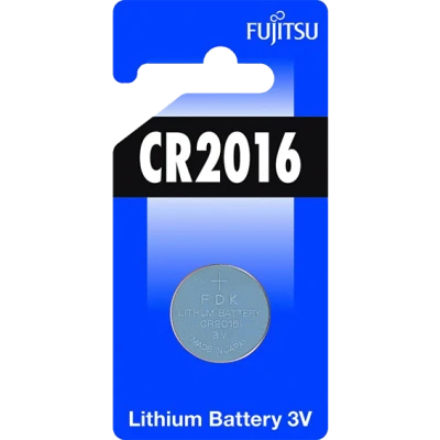 Fujitsu Baterija litijska, CR2016, 3V, dugmasta, blister 1 kom - CR2016/BP1