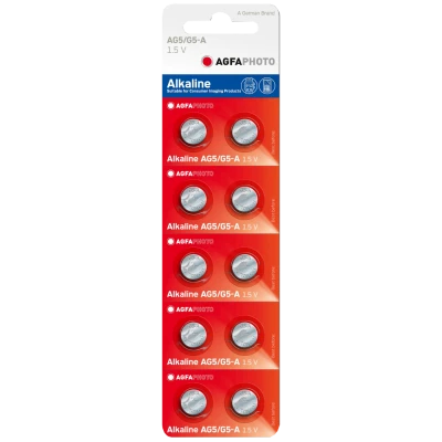 Agfa Baterija alkalna LR66/AG5, 1,5V dugmasta, blister 10 kom. - AF AG5