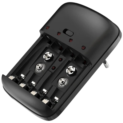 MKC Punjač za baterije, univerzalni, Ni-CD / MH, AA/AAA/6F22 - MKC-1292