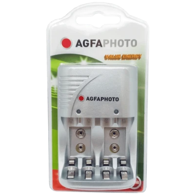 Agfa Punjač za baterije, univerzalni, AA, AAA, 9V - Photo Accu Charger Value Energy