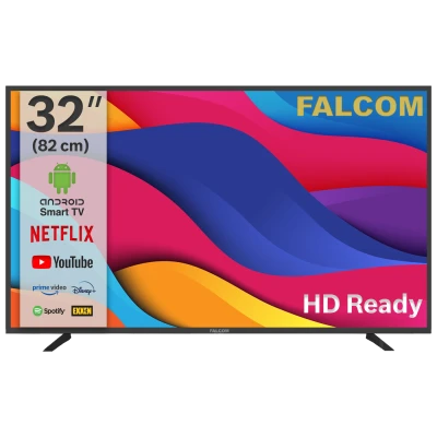 Falcom Televizor Smart LED TV 32" HD Ready, Bluet. ,WiFi, Android - TV-32LTF022SM
