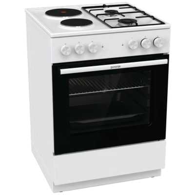 Gorenje Kombinirani štednjak, pećnica 65 l, 5200W, A - GK6A10WG