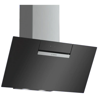 Bosch Kuhinjska napa, zidna, 225 W, crna - DWK87EM60