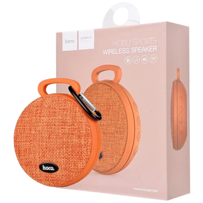 hoco. Zvučnik bežični, Bluetooth, 600 mAh, 5 h, orange - BS7 Mobu, Bluetooth, orange