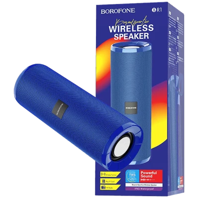 Borofone Zvučnik bežični, Bluetooth, 1200 mAh, 3 h, plava - BR1 Beyond Blue