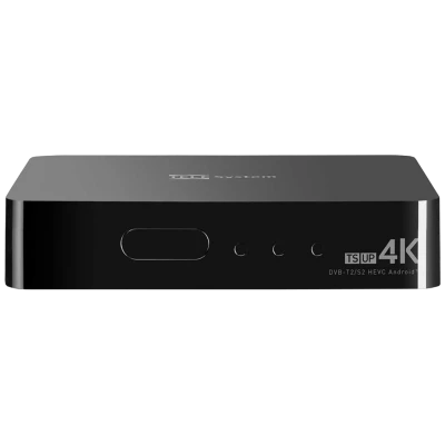 TELE System Prijemnik combo, Android , DVB-S2/T2, 4K, HEVC Premium - TS UP4K PREMIUM