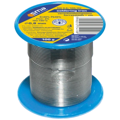 SMA Tinol za lemljenje, Ø0.8 mm, 100g - SW 0.8/100