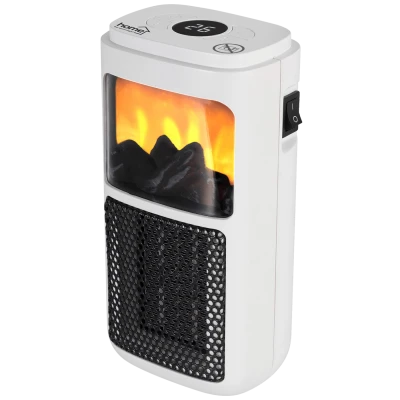 home Grijalica keramička, 400 W, efekt plamena - FKH 401