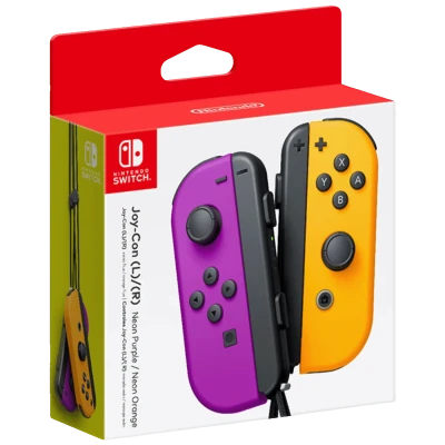 Nintendo Joy-Con za Nintendo Switch,Bluetooth,Neon Purple/Neon Orange - Switch Joy-Con Purple/Orange