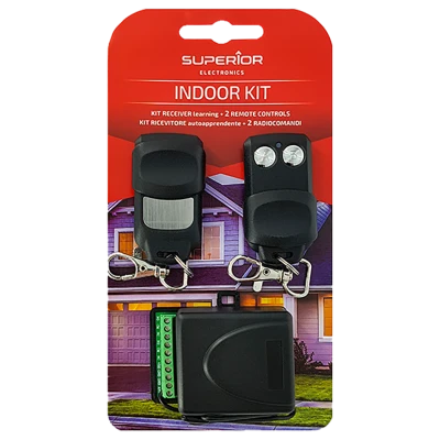 Superior Set za daljinsko upravljanje, 2 kanala, 2 RC-a,  433 MHz - KIT INDOOR 433
