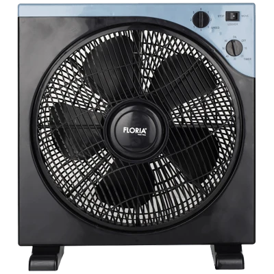 Floria Ventilator, podni, promjer 30 cm, timer, 40 W, crni - ZLN2355