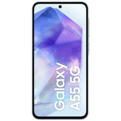 Samsung Smartphone 6.6", 5G, Octa Core 2.75GHz, RAM 8GB, 50Mpixel - Galaxy A55 5G 8GB/128GB Ice Blue