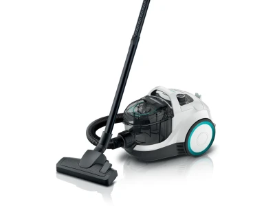 BOSCH Usisivač sa posudomSerie 4|, ProHygienic,BIJELI 10-godišnje jamstvo za motor