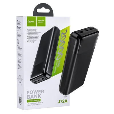 hoco. Punjač prijenosni za mobitele, 20000 mAh, 2A / 2A - J72A Easy travel