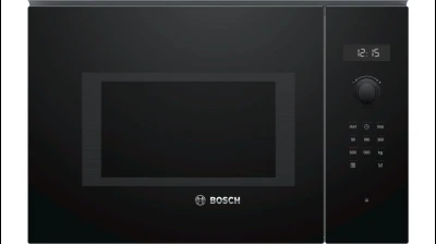 BOSCH mikrovalna Serie 6| CRNA, 900W, Autopilot 7, 25L; Lijevo otvaranje, CN