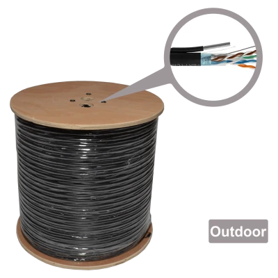 Connect XL Mrežni FTP kabl sa sajlom, CAT6e, 305 met - CAT6-FTP-CCA Messenger